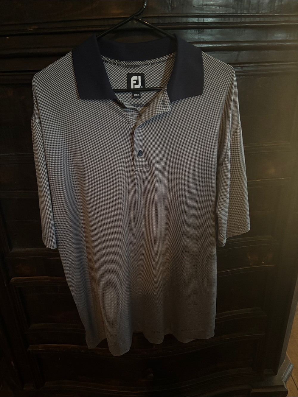 FootJoy FJ ProDry Performance Navy Golf Polo Shirt Men’s size Large NWOT